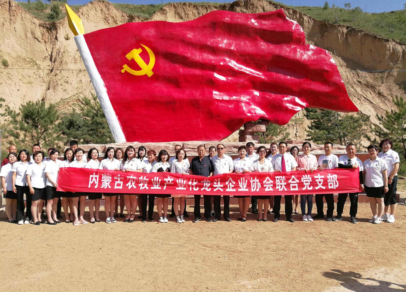 內(nèi)蒙古農(nóng)牧業(yè)產(chǎn)業(yè)化龍頭企業(yè)協(xié)會(huì)走進(jìn)石人灣村開展“辦實(shí)事、解難題，送溫暖，傳黨恩”公益活動(dòng)